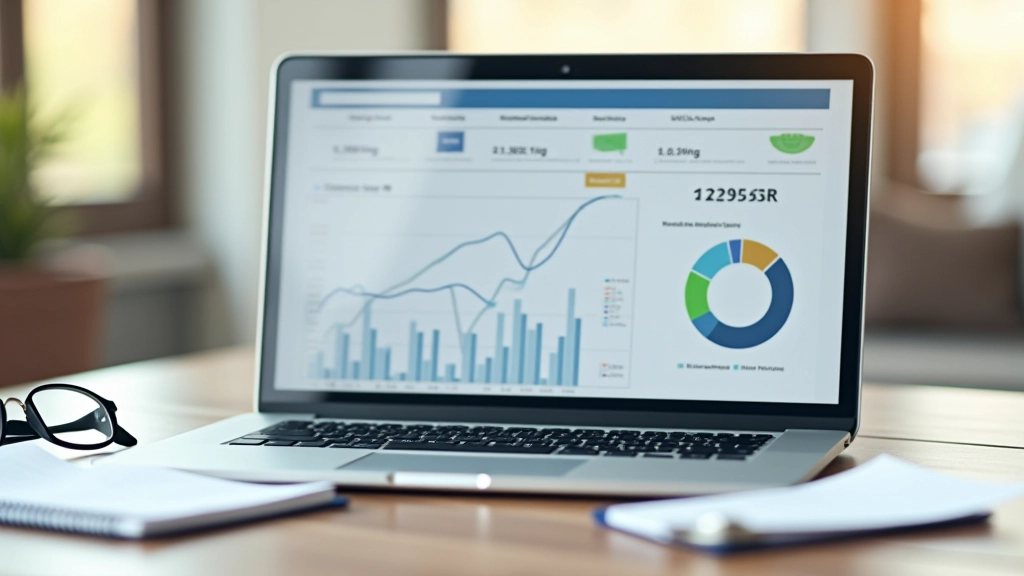 Srovnění úrokových sazeb stavebních spořitelen na monitoru, tabulka s čísly