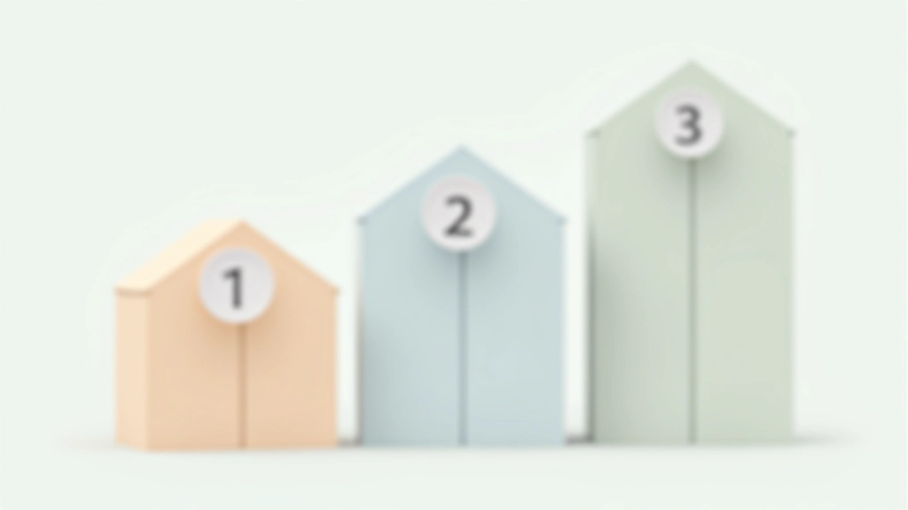Grafika zobrazující tři kroky stavebního spoření s čísly 1, 2, 3 a textem